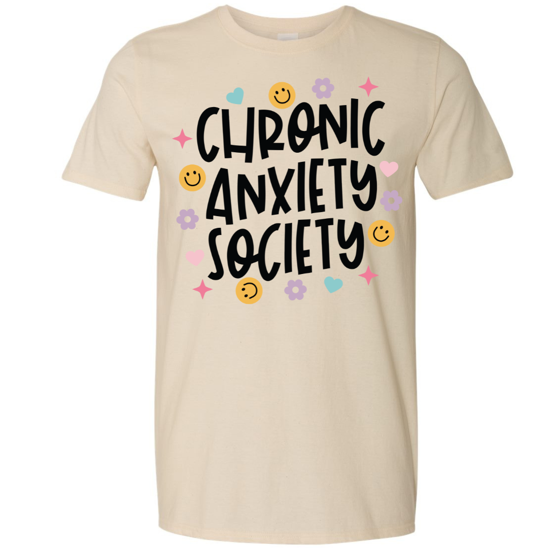 $15 T-Shirt Special, Chronic Anxiety Society