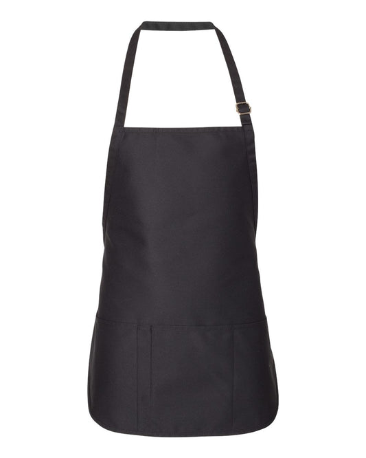 Apron with adjustable neck