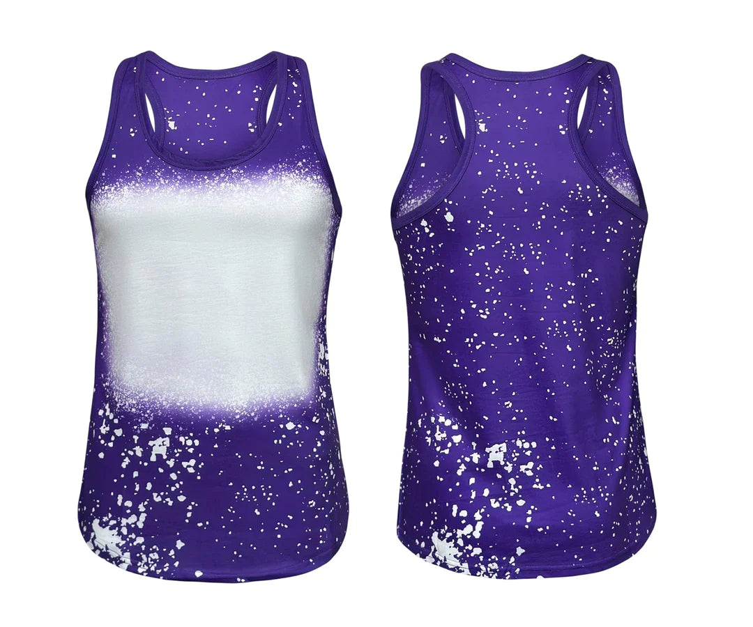 YOUTH Faux Bleached Sublimation Tank Tops