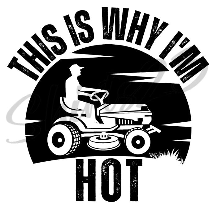 Hot Lawncare PNG | Digital Sublimation Design Lawn Services Landscaper Sub Download