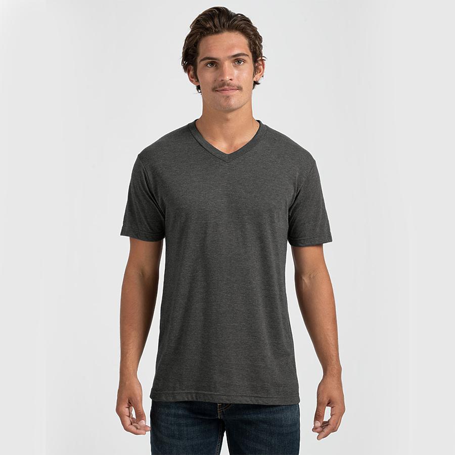 Tultex 207 - Unisex Poly-Rich V-Neck Tee