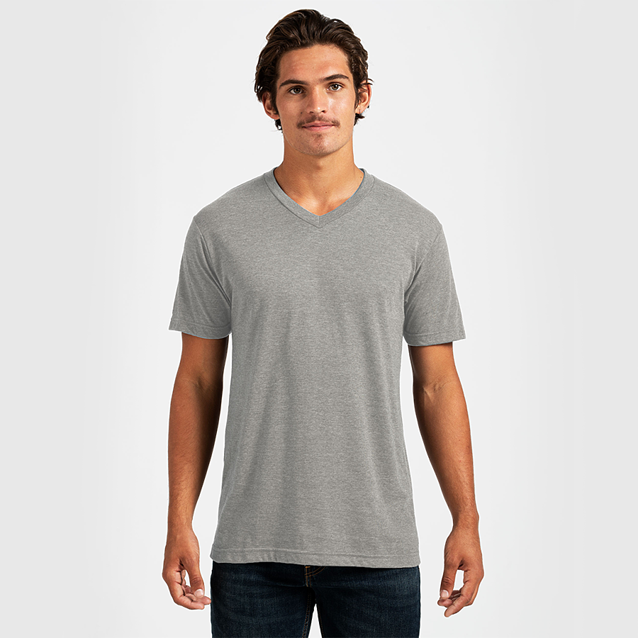 Tultex 207 - Unisex Poly-Rich V-Neck Tee