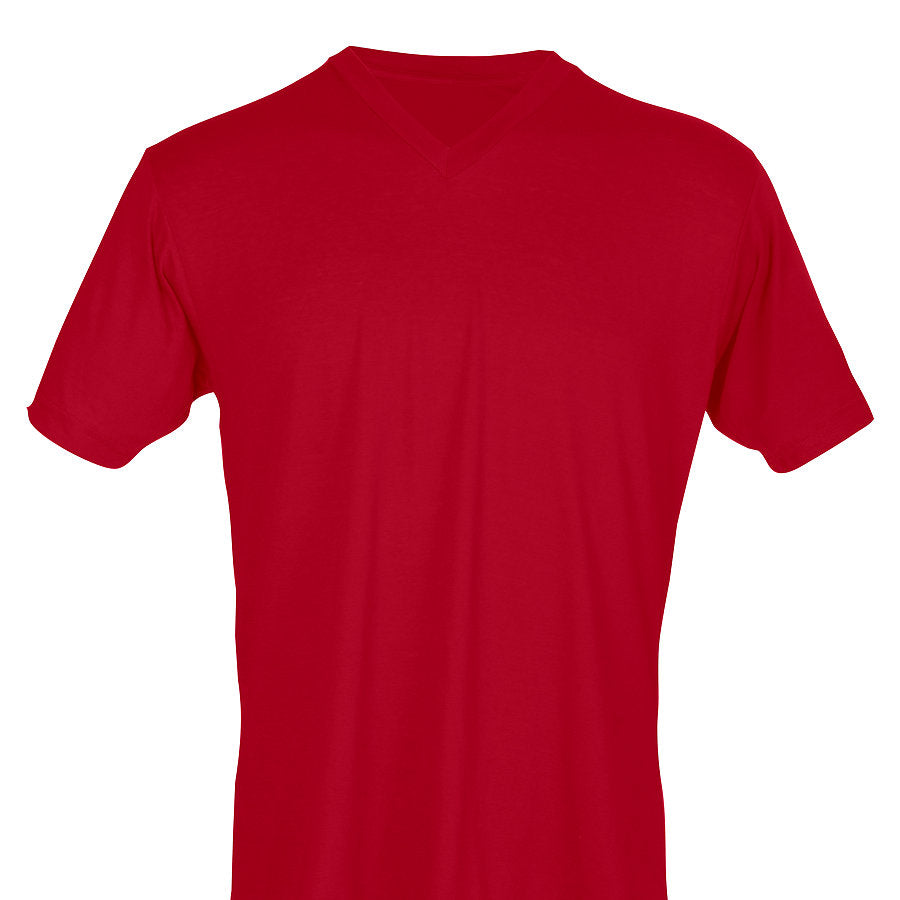 Tultex 207 - Unisex Poly-Rich V-Neck Tee