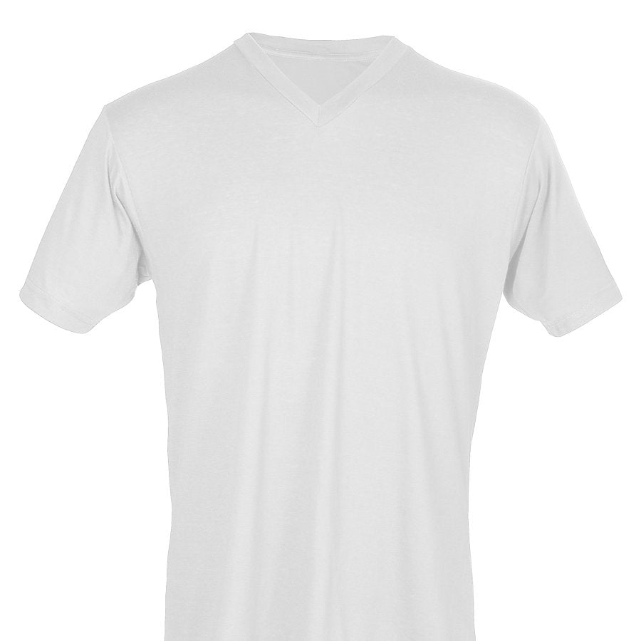 Tultex 207 - Unisex Poly-Rich V-Neck Tee