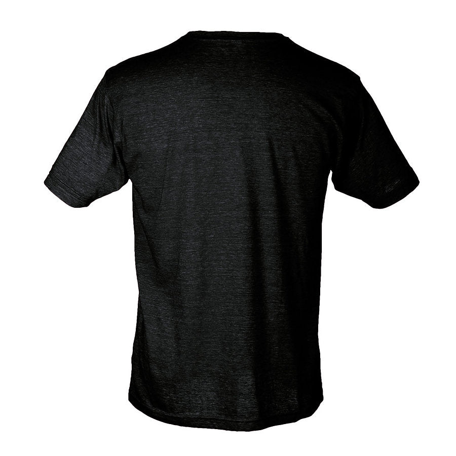 Tultex 241 - Unisex Poly-Rich T-shirt Black Shirt