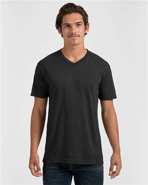 Tultex 207 - Unisex Poly-Rich V-Neck Tee