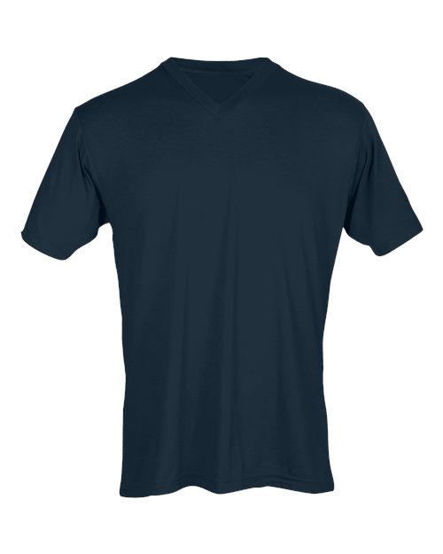 Tultex 207 - Unisex Poly-Rich V-Neck Tee