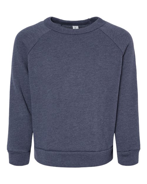 BELLA + CANVAS - Toddler Sponge Fleece Raglan Sweatshirt - 3901T