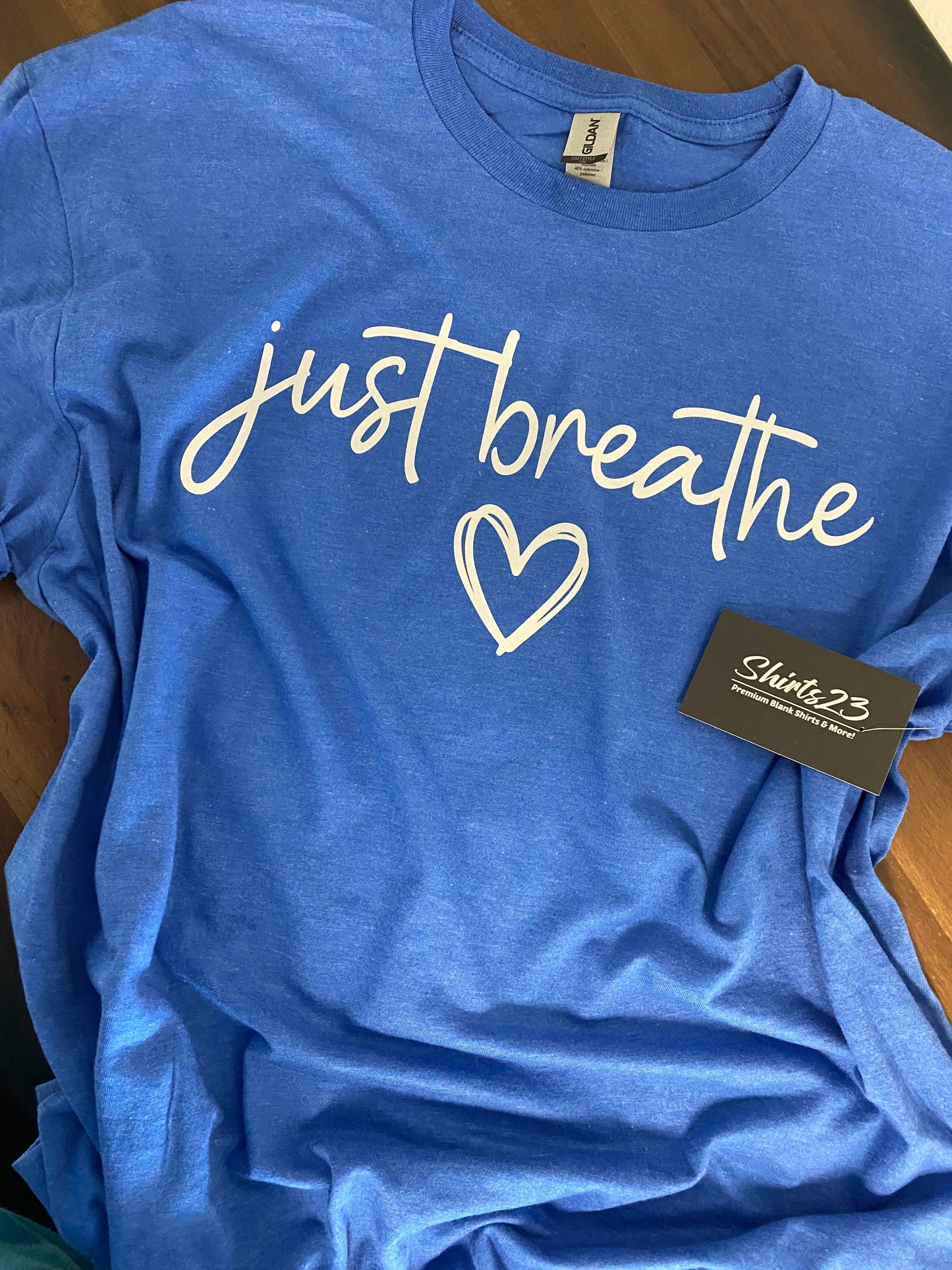 Just Breathe Unisex Graphic T-Shirt