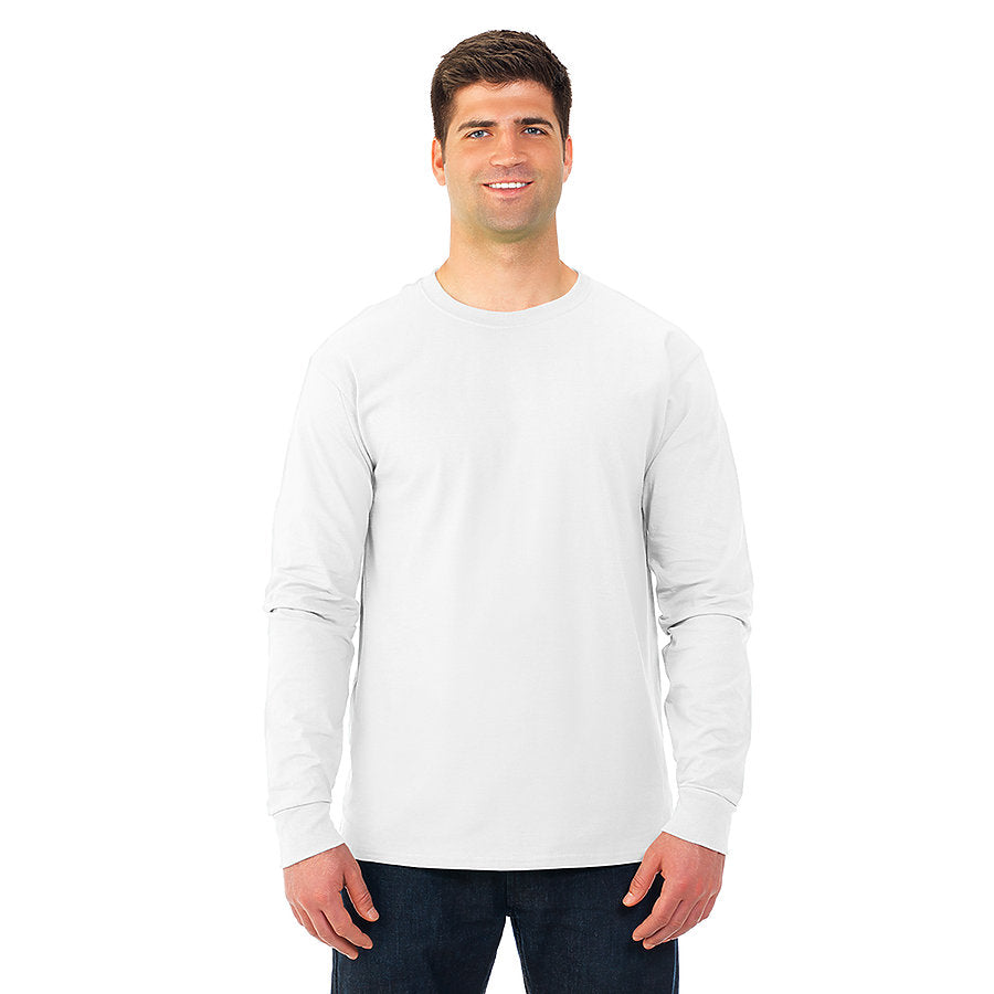 Fruit of the Loom 4930 Adult 5 oz. HD Cotton™ Long-Sleeve T‑Shirt
