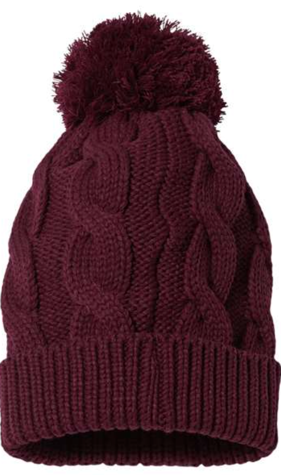 Chunk Twist Cuffed Beanie Hat