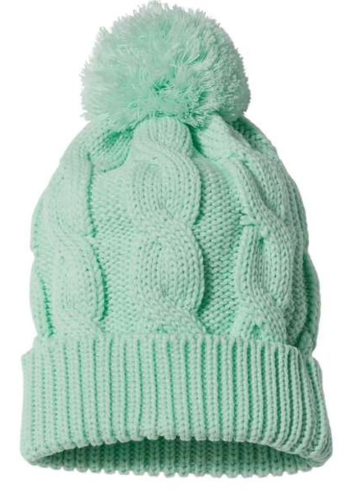 Chunk Twist Cuffed Beanie Hat