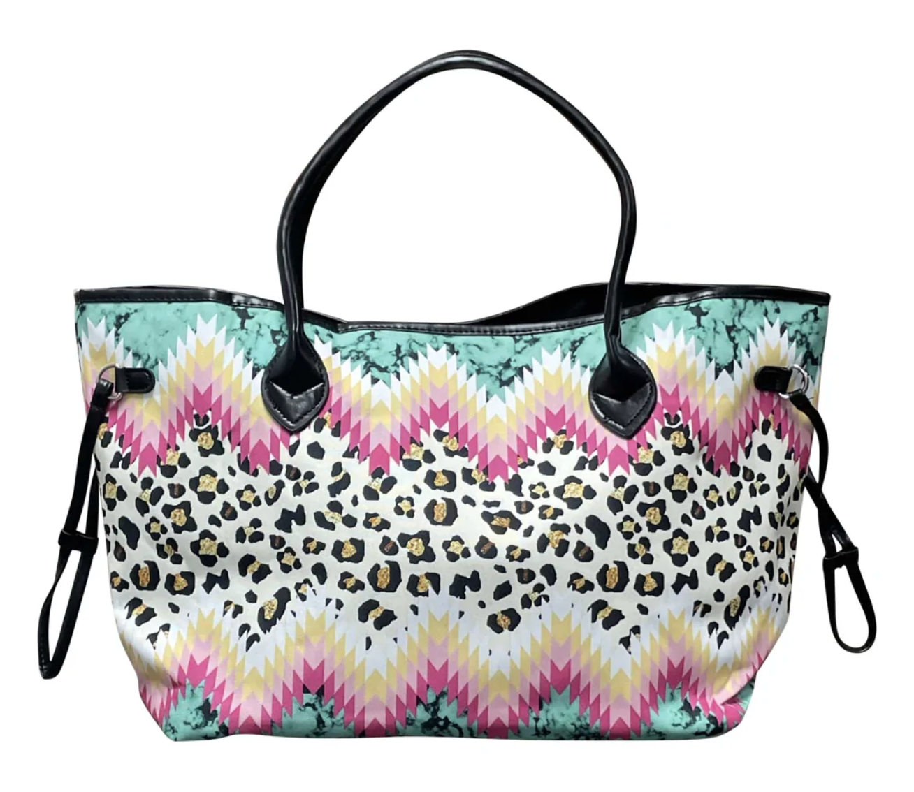 Cheetah Chevron Multi Handbag