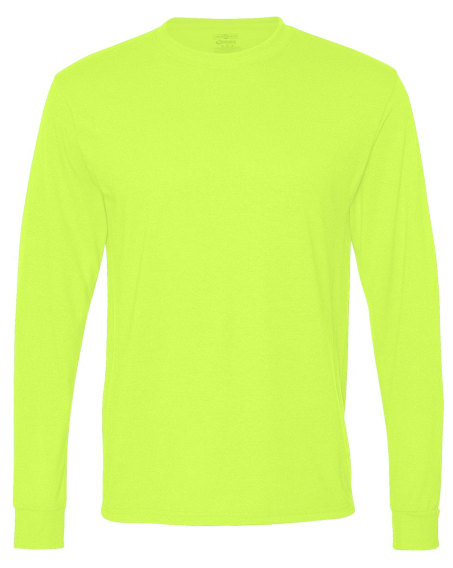 JERZEES - Dri-Power® Performance Long Sleeve T-Shirt - 21MLR | Great Sublimation Long Sleeve Shirt