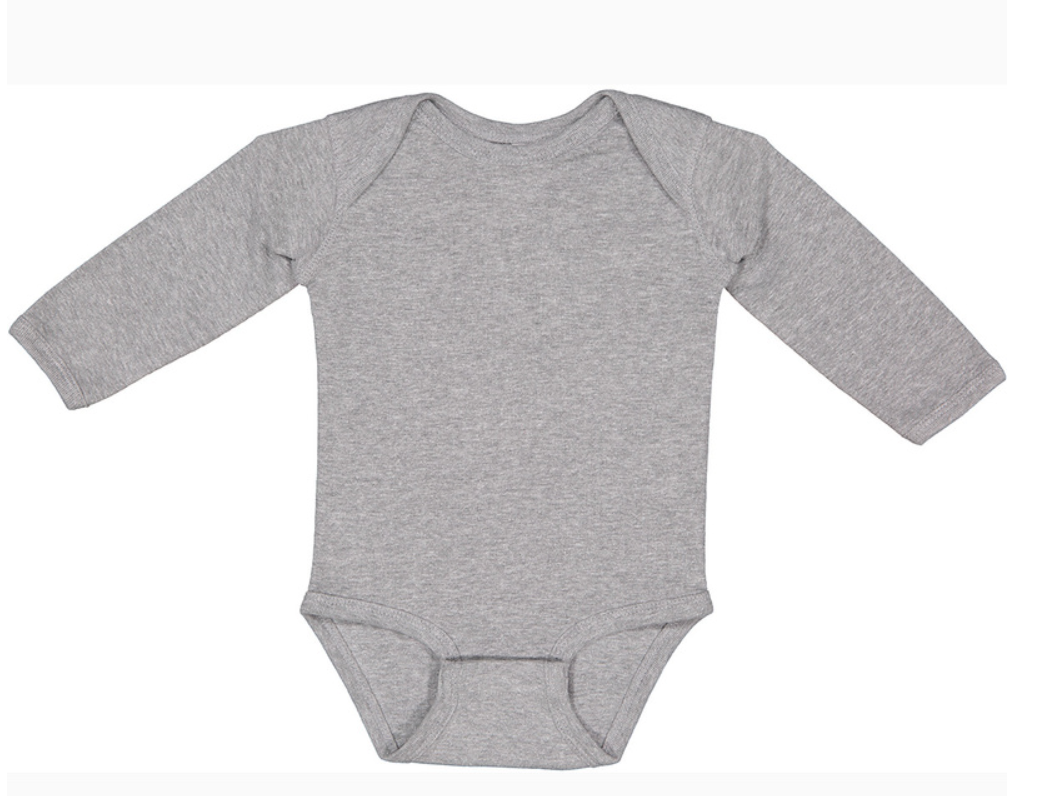 Infant Polyester Sublimation Long Sleeve Onesies