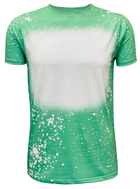 Unisex Faux Bleached Shirts, ready for Sublimation or Screen Transfer