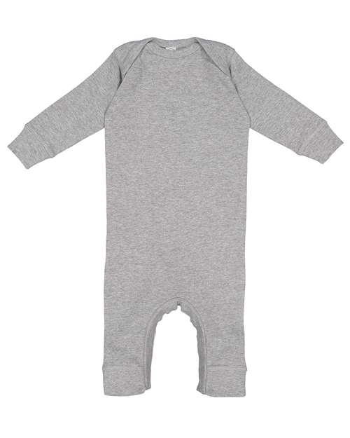 Infant Long-Sleeve Baby Rib Coverall- Baby