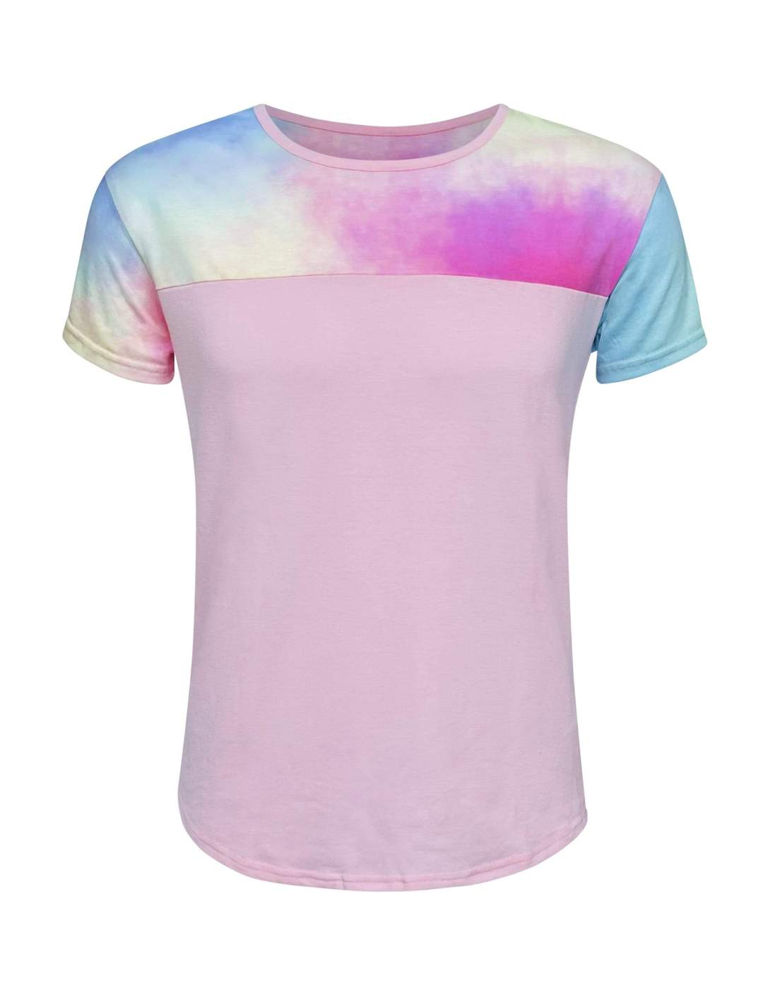 Tye Dye High Polyester Raglan Type Top