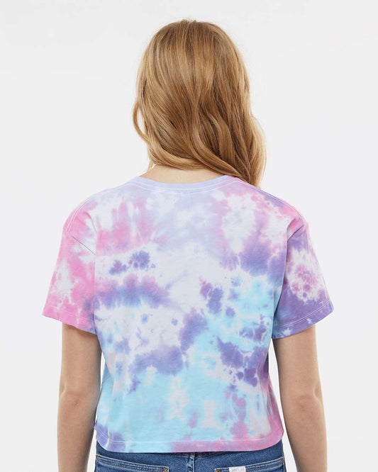 Women's Tie-Dyed Crop T-Shirt - 1050