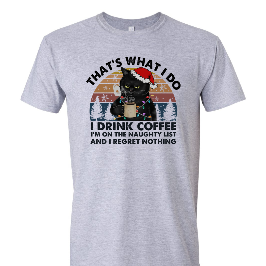 Cyber Monday $10 T-Shirt Special, Cats & Coffee