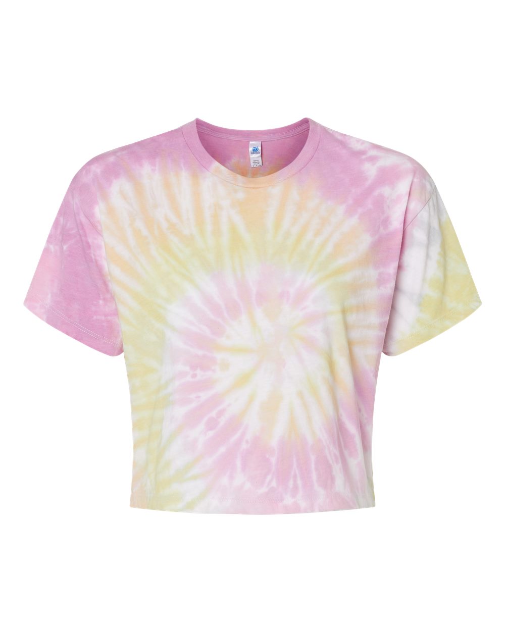 Women's Tie-Dyed Crop T-Shirt - 1050