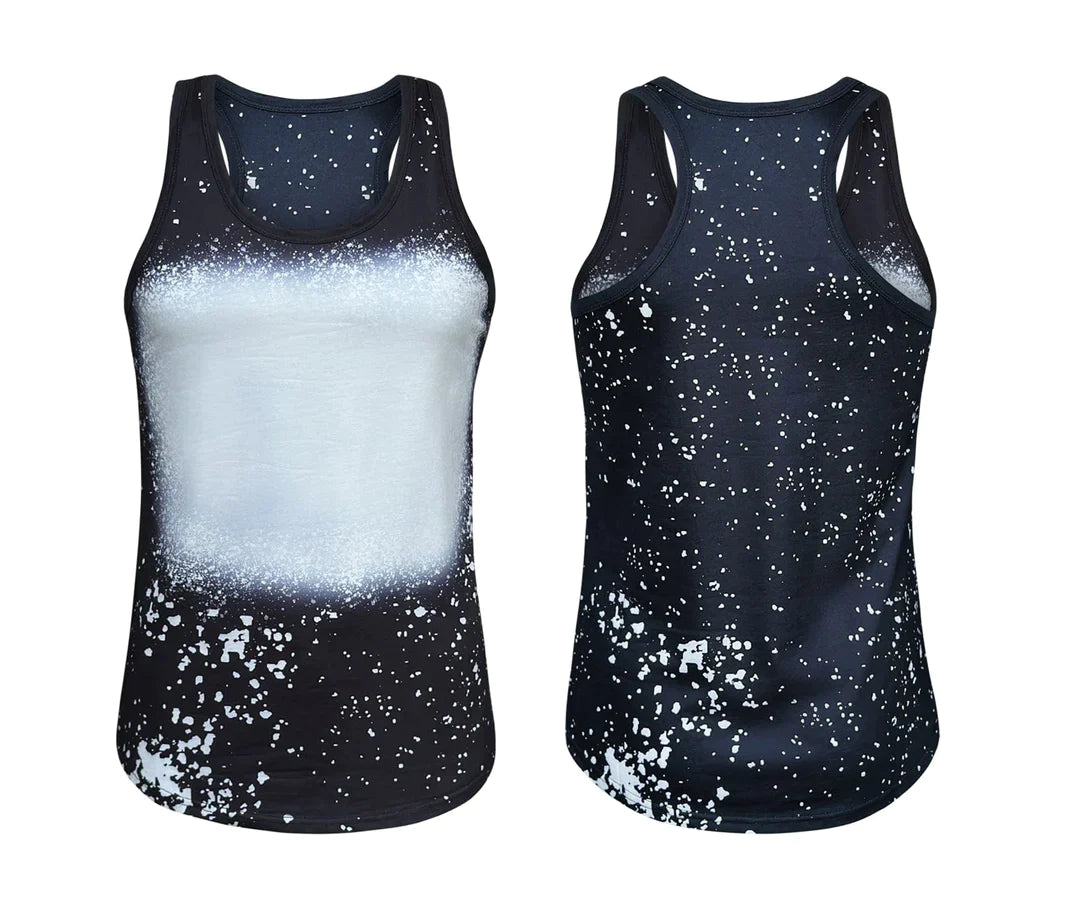YOUTH Faux Bleached Sublimation Tank Tops