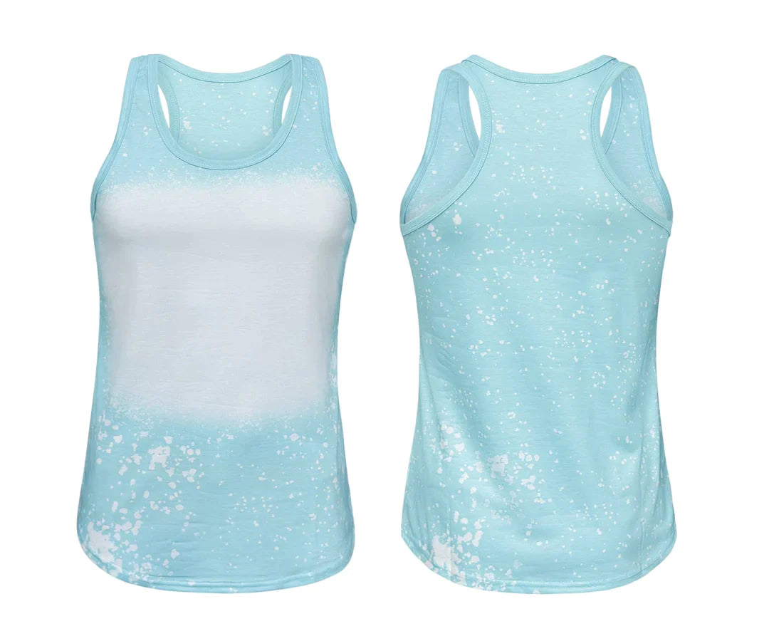 YOUTH Faux Bleached Sublimation Tank Tops