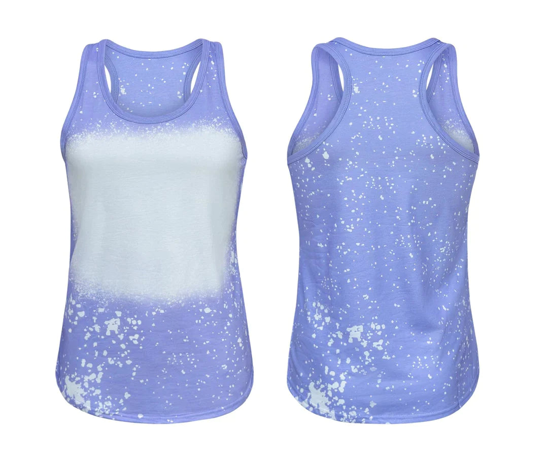 YOUTH Faux Bleached Sublimation Tank Tops