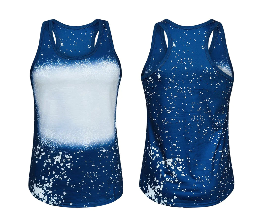 YOUTH Faux Bleached Sublimation Tank Tops