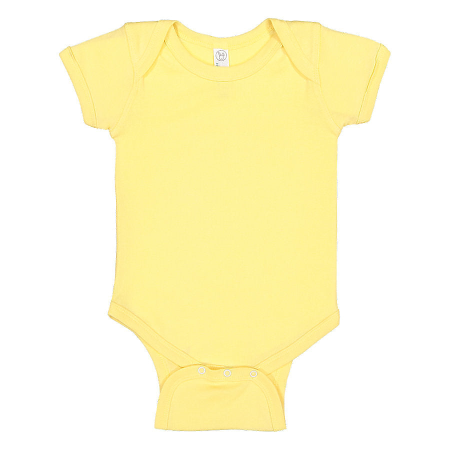 Rabbit Skins 4400 - Infant Baby Rib Bodysuit (onesie)