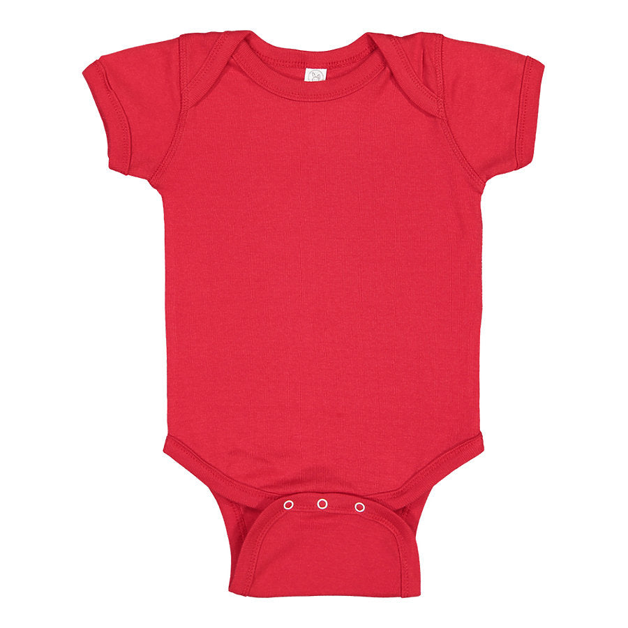 Rabbit Skins 4400 - Infant Baby Rib Bodysuit (onesie)