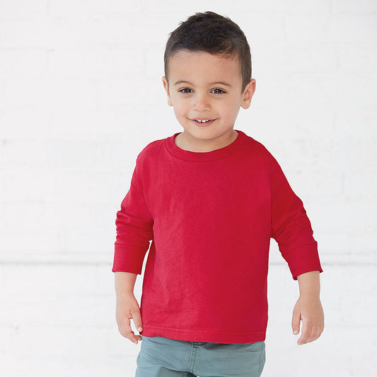 Rabbit Skins - Toddler Long Sleeve Cotton Jersey Tee - 3311
