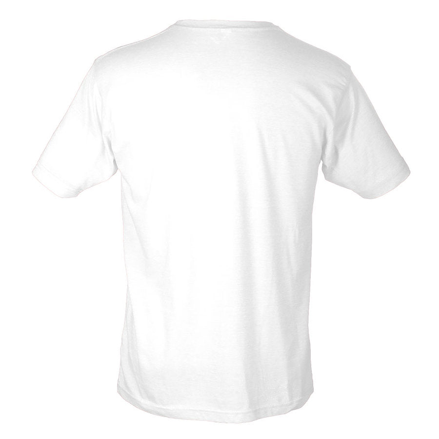 Tultex 241 - Unisex Poly-Rich T-shirt White Shirt for Sublimation