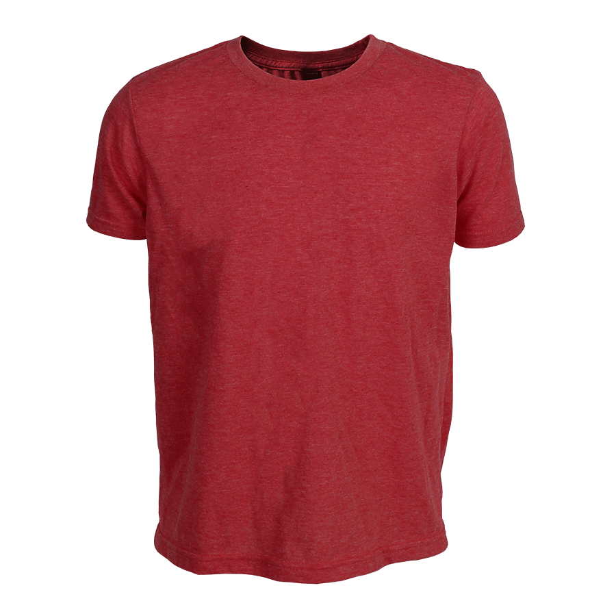 Youth Unisex Poly-Rich Tee Heather Red