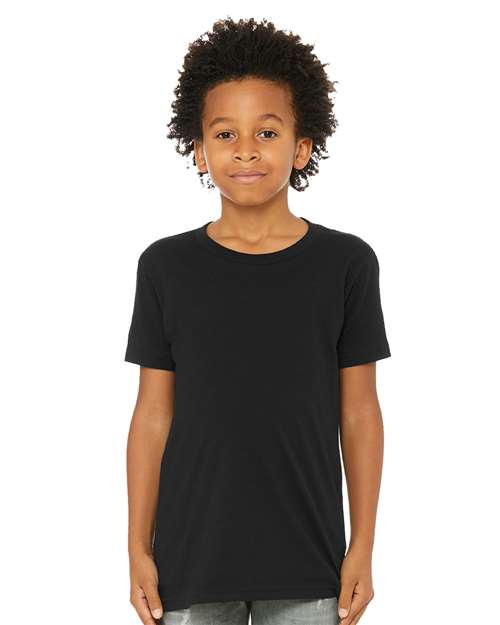 BELLA + CANVAS - Youth CVC Unisex Jersey Tee - 3001YCVC