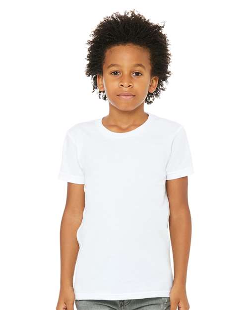 BELLA + CANVAS - Youth CVC Unisex Jersey Tee - 3001YCVC