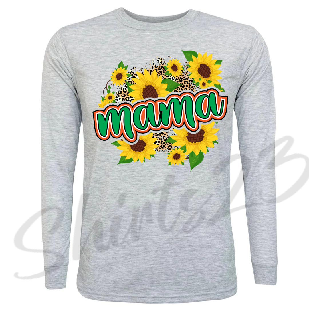 Unisex Mama Daisy Soft Shirt / Sublimation, will not fade- RTS (completed!)