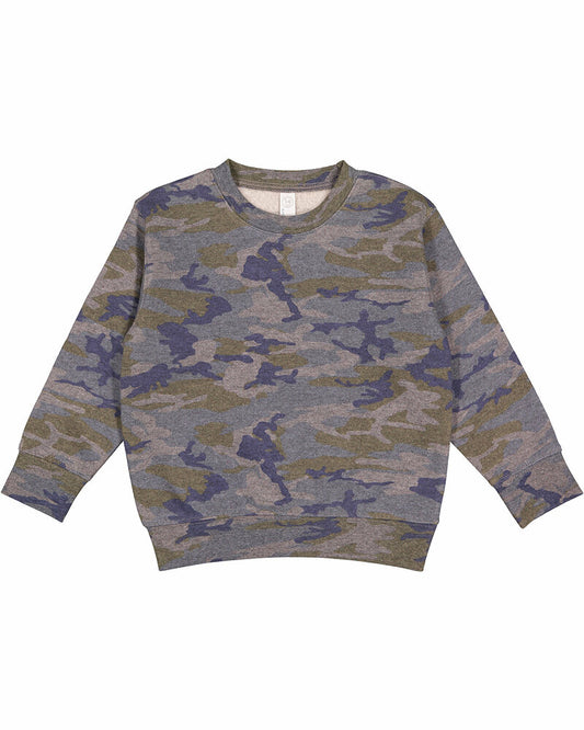 Rabbit Skins - Toddler Fleece Crewneck Sweatshirt - 3317