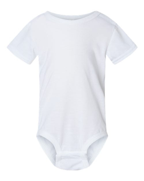 White 100% Polyester Baby Onesie for Sublimation Printing