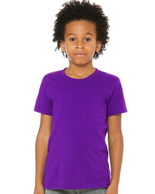 BELLA + CANVAS - Youth Unisex Jersey Tee - 3001Y (100% Cotton)