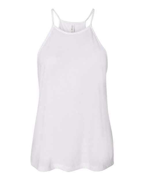 Bella + Canvas Ladies' Flowy High Neck Tank Top (similar to District Rocker Tanks) - 8809