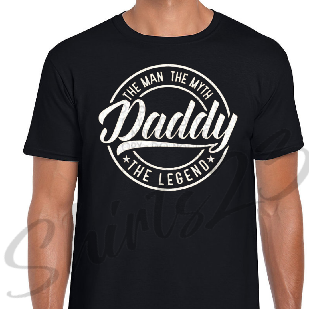 Daddy (Dad) Completed Shirt (great Father's Day)