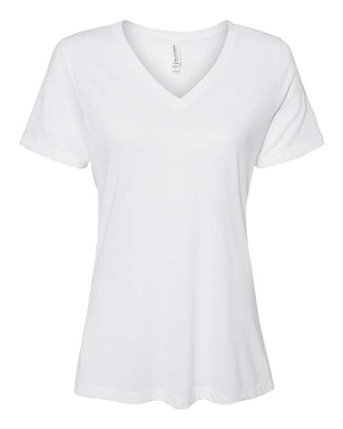BELLA + CANVAS - Women’s Relaxed Jersey V-Neck Tee - 6405
