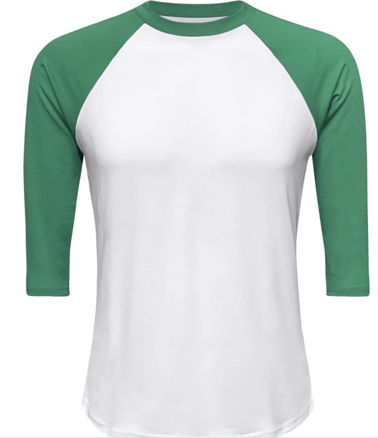 Adult 95% Polyester Sublimation Raglan