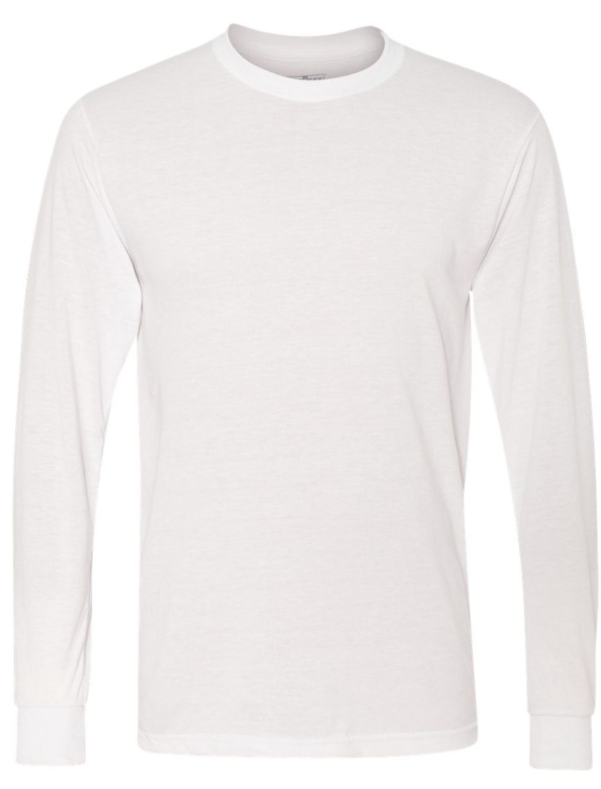 JERZEES - Dri-Power® Performance Long Sleeve T-Shirt - 21MLR | Great Sublimation Long Sleeve Shirt
