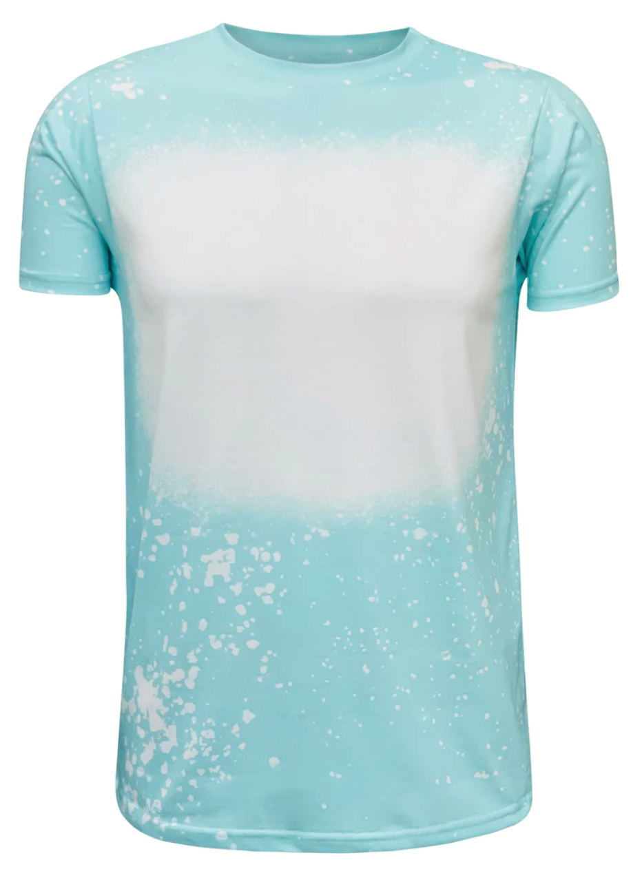 Unisex Faux Bleached Shirts, ready for Sublimation or Screen Transfer