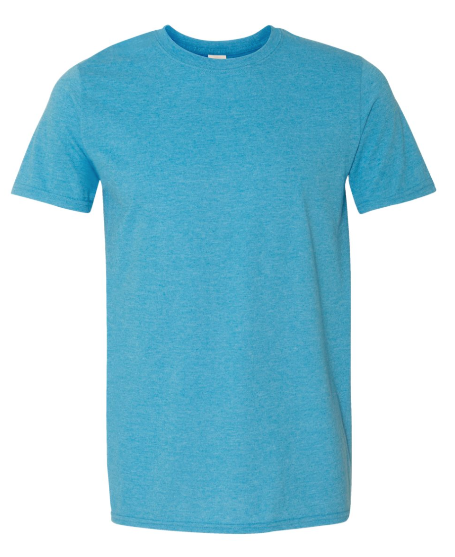 Gildan softstyle heather 2024 navy