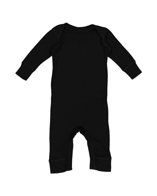 Infant Long-Sleeve Baby Rib Coverall- Baby