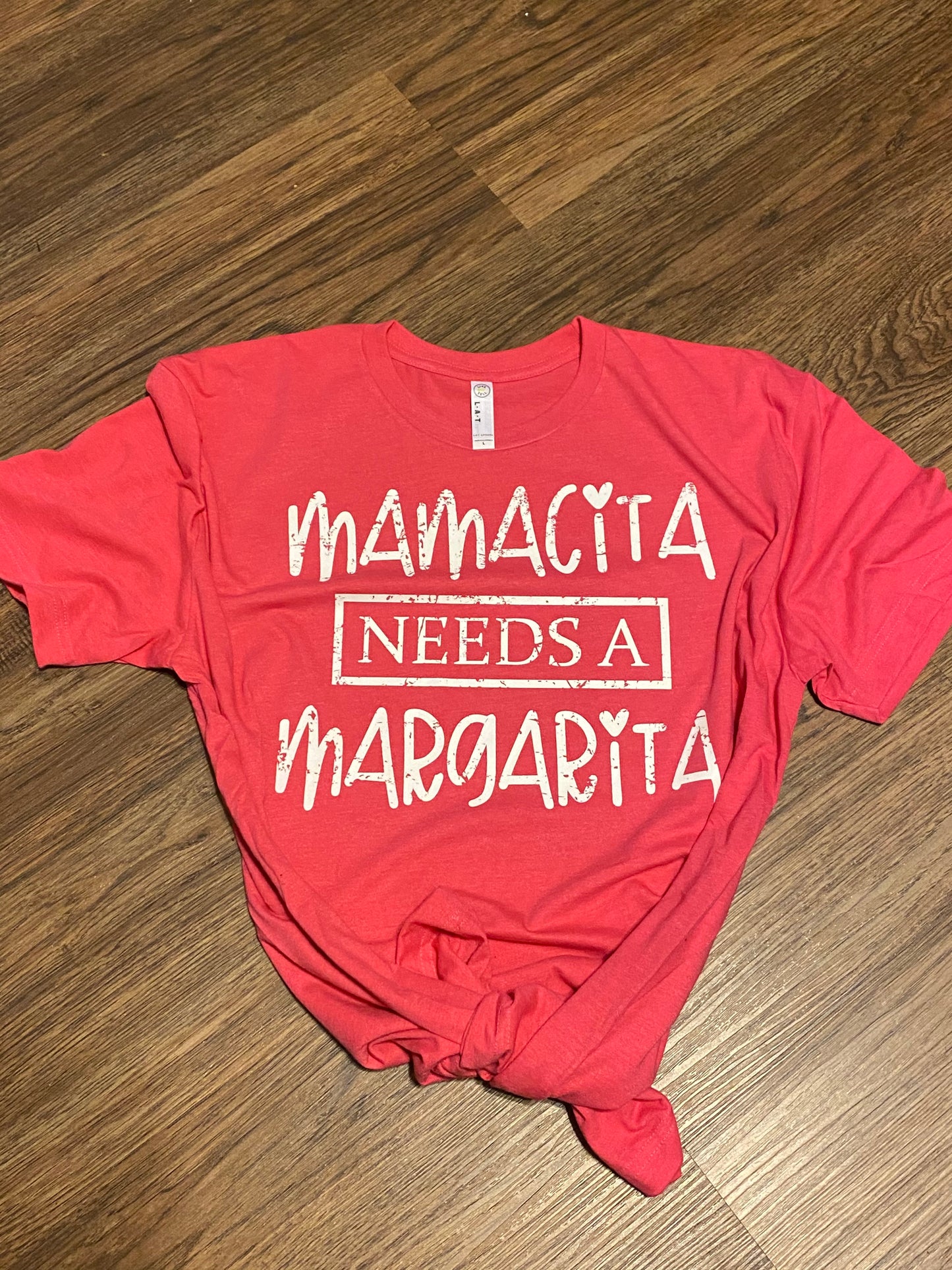 Distressed Mamacita Needs A Margarita Custom Shirt
