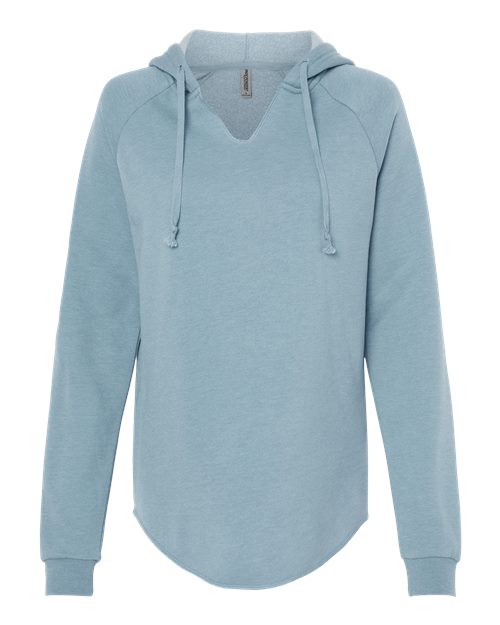 Independent Trading Co. - Women’s Lightweight California Wave Wash Hooded Sweatshirt - PRM2500